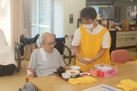 日本福祉大学のボランティアさんです